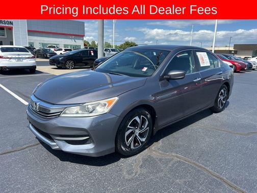 Modern Steel Metallic 2017 Honda Accord LX