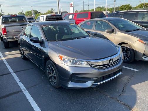 Modern Steel Metallic 2017 Honda Accord LX