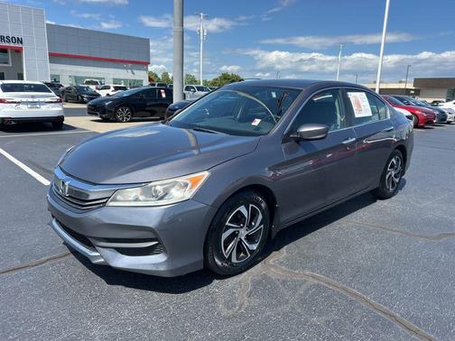 Modern Steel Metallic 2017 Honda Accord LX