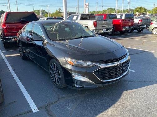 Mosaic Black Metallic 2021 Chevrolet Malibu RS