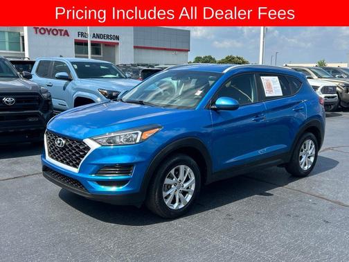 Aqua Blue 2021 Hyundai TUCSON Value