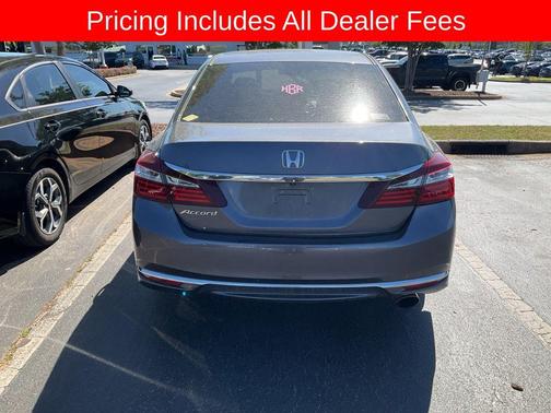 Gray 2017 Honda Accord LX