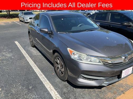 Gray 2017 Honda Accord LX