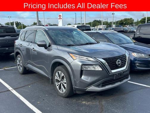 Gun Metallic 2021 Nissan Rogue SV