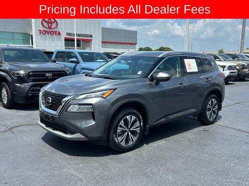 Gun Metallic 2021 Nissan Rogue SV