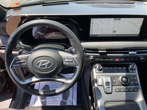 Sierra Burgundy 2024 Hyundai PALISADE Calligraphy