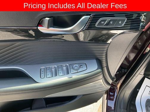 Sierra Burgundy 2024 Hyundai PALISADE Calligraphy