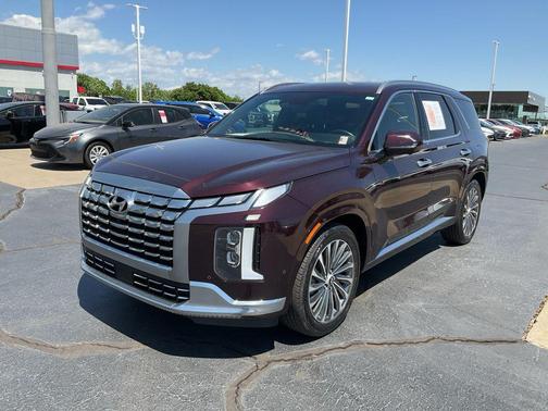 Sierra Burgundy 2024 Hyundai PALISADE Calligraphy