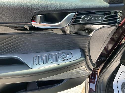 Sierra Burgundy 2024 Hyundai PALISADE Calligraphy