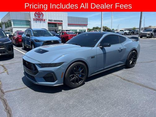 VAPOR BLUE METALLIC 2024 Ford Mustang GT Premium