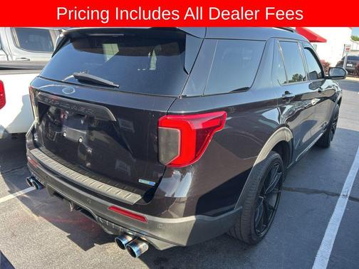 AGATE BLACK METALLIC 2020 Ford Explorer XLT