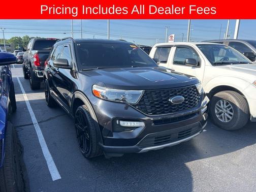 AGATE BLACK METALLIC 2020 Ford Explorer XLT