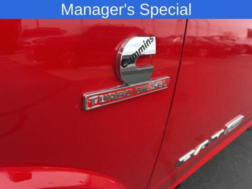 Flame Red Clearcoat 2020 RAM 3500 Longhorn