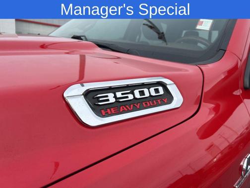 Flame Red Clearcoat 2020 RAM 3500 Longhorn