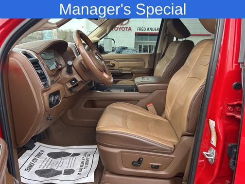 Flame Red Clearcoat 2020 RAM 3500 Longhorn