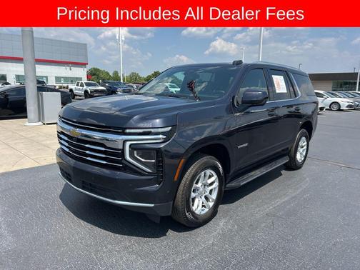 Dark Ash Metallic 2025 Chevrolet Tahoe LT
