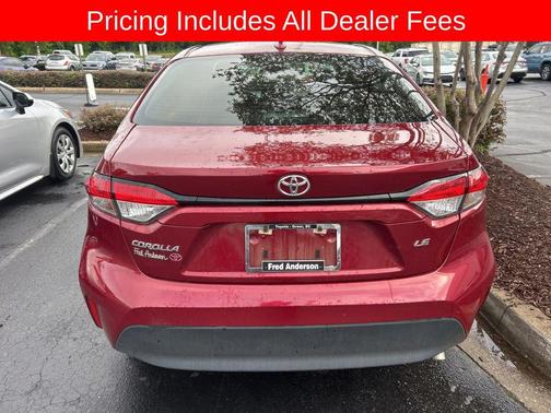 Ruby Flare Pearl 2024 Toyota Corolla LE