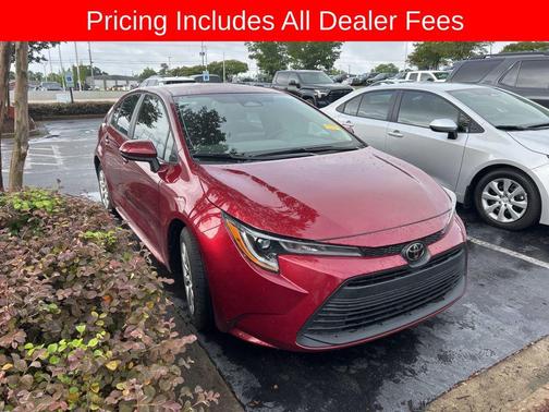 Ruby Flare Pearl 2024 Toyota Corolla LE