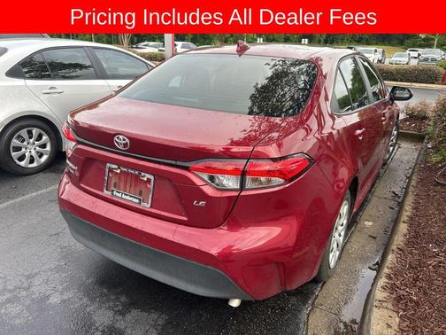 Ruby Flare Pearl 2024 Toyota Corolla LE