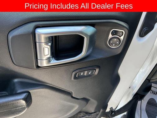 Bright White Clearcoat 2019 Jeep Wrangler Unlimited Sport