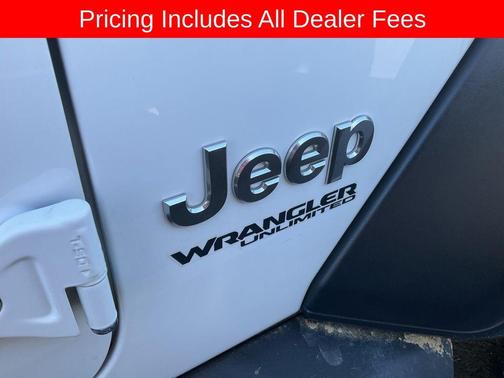 Bright White Clearcoat 2019 Jeep Wrangler Unlimited Sport
