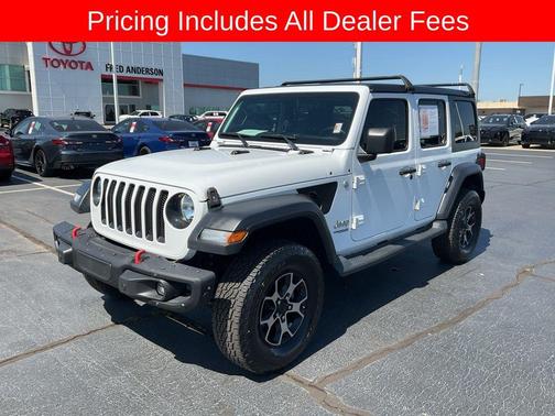 Bright White Clearcoat 2019 Jeep Wrangler Unlimited Sport