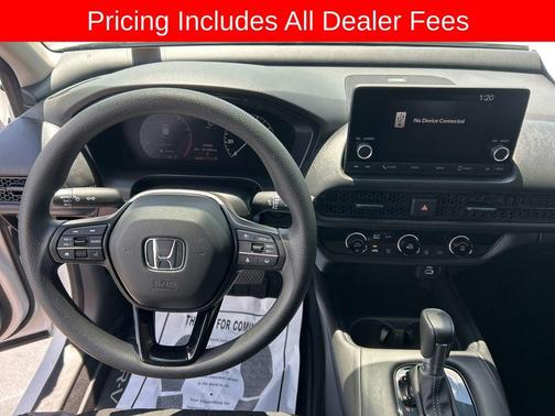 Platinum White Pearl 2025 Honda HR-V LX