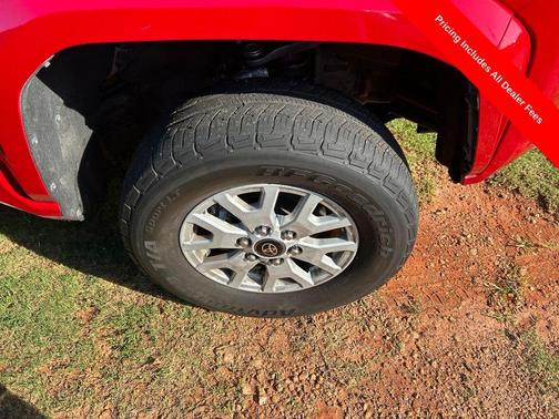 Supersonic Red 2025 Toyota Tacoma SR5