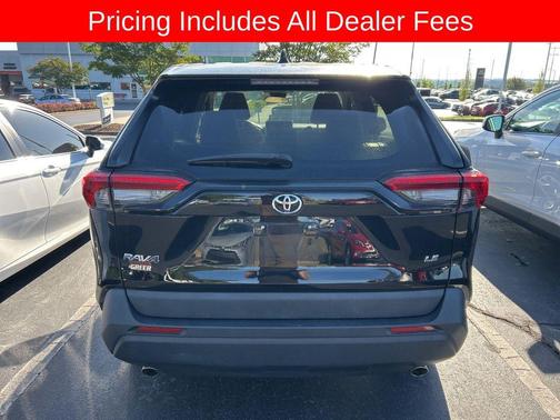 Midnight Black Metallic 2023 Toyota RAV4 LE