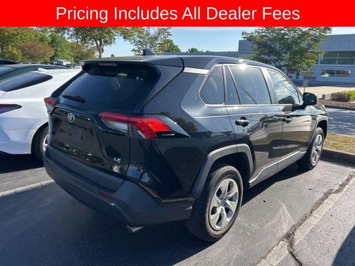 Midnight Black Metallic 2023 Toyota RAV4 LE