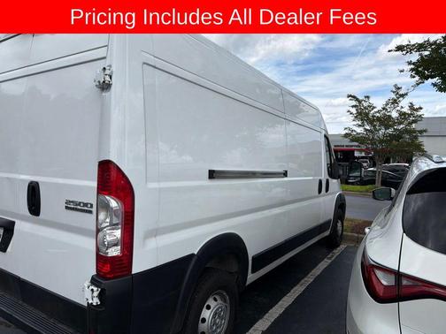 Bright White Clearcoat 2023 RAM ProMaster 2500 High Roof