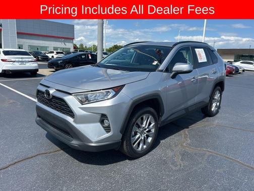 Silver Sky Metallic 2021 Toyota RAV4 XLE Premium