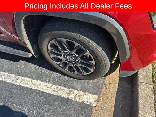 Supersonic Red 2024 Toyota Sequoia Limited