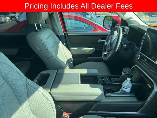 Supersonic Red 2024 Toyota Sequoia Limited