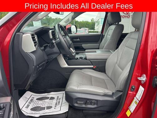 Supersonic Red 2024 Toyota Sequoia Limited