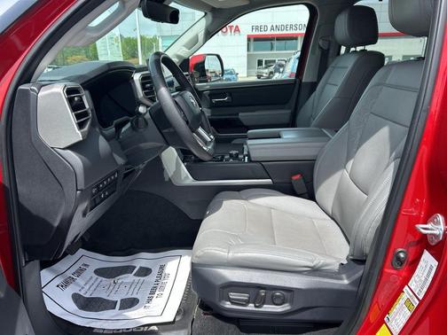 Supersonic Red 2024 Toyota Sequoia Limited