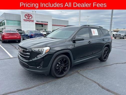 Ebony Twilight Metallic 2020 GMC Terrain SLT