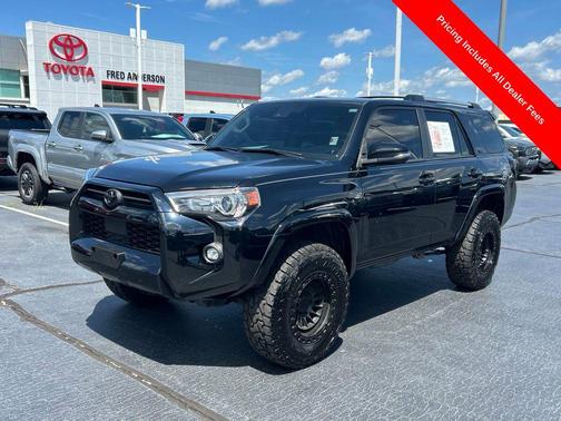 Midnight Black Metallic 2023 Toyota 4Runner SR5 Premium