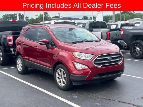 RUBY RED MET TNTD CLEARCOAT 2019 Ford EcoSport SE