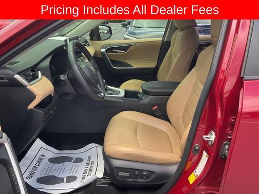 Ruby Flare Pearl 2023 Toyota RAV4 Hybrid XLE Premium