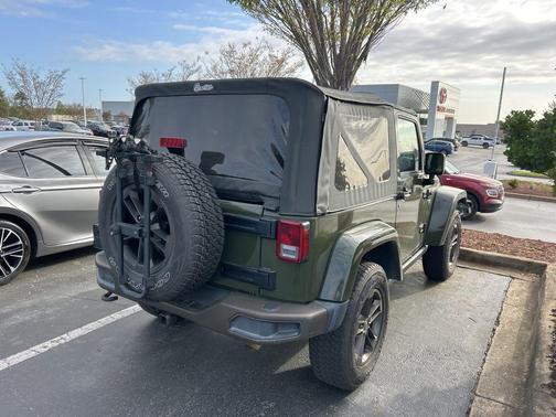 Sarge Green 2016 Jeep Wrangler 75th Anniversary