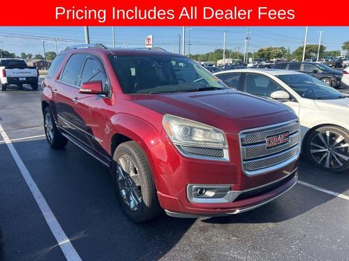 Crimson Red Tintcoat 2015 GMC Acadia Denali