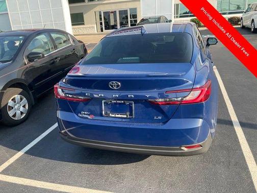 Reservoir Blue 2025 Toyota Camry LE