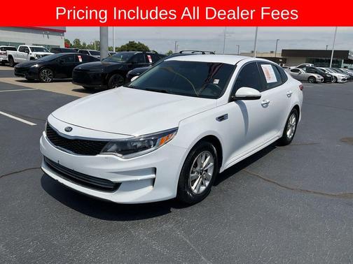 Snow White Pearl 2018 Kia Optima LX
