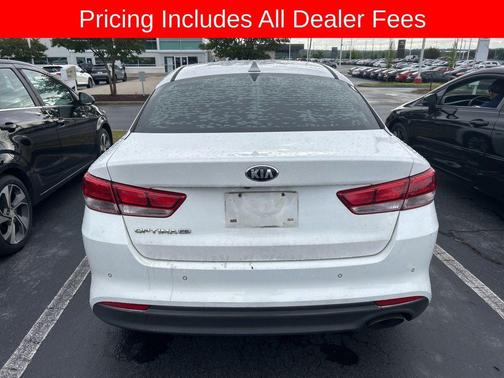 Snow White Pearl 2018 Kia Optima LX