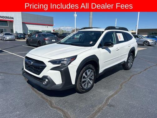 Crystal White Pearl 2025 Subaru Outback Premium