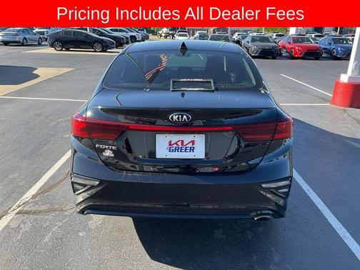 Aurora Black 2021 Kia Forte LXS
