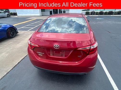 Barcelona Red Metallic 2017 Toyota Corolla LE