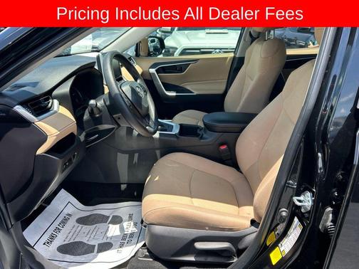 Midnight Black Metallic 2025 Toyota RAV4 LE