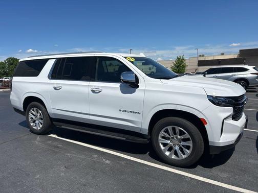 Summit White 2023 Chevrolet Suburban Premier